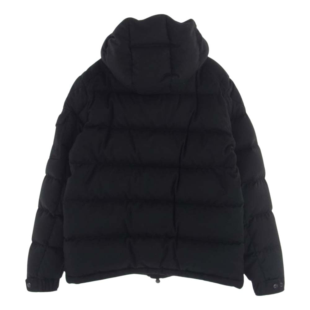 MONCLER モンクレール Montgenevre モンジュネーブル ウール ダウン ジャケット ブラック ブラック系 4【中古】