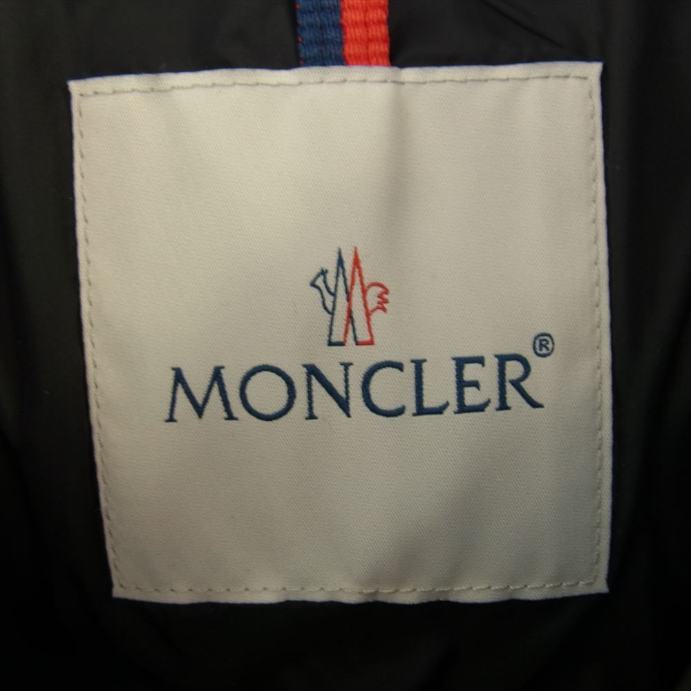 MONCLER モンクレール Montgenevre モンジュネーブル ウール ダウン ジャケット ブラック ブラック系 4【中古】