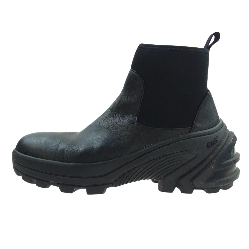 アリクス Chunky Chelsea Boots チャンキー チェルシーブーツ ブラック系 43インチ【中古】