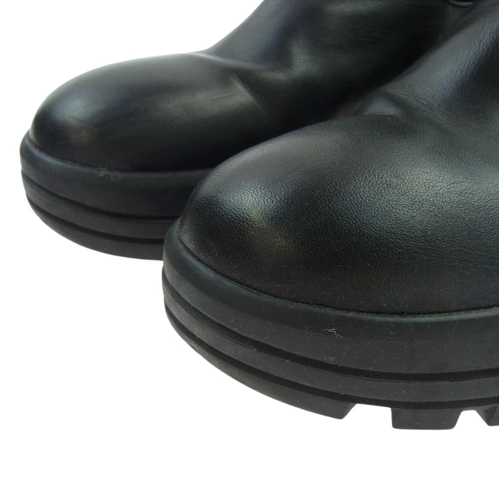 アリクス Chunky Chelsea Boots チャンキー チェルシーブーツ ブラック系 43インチ【中古】