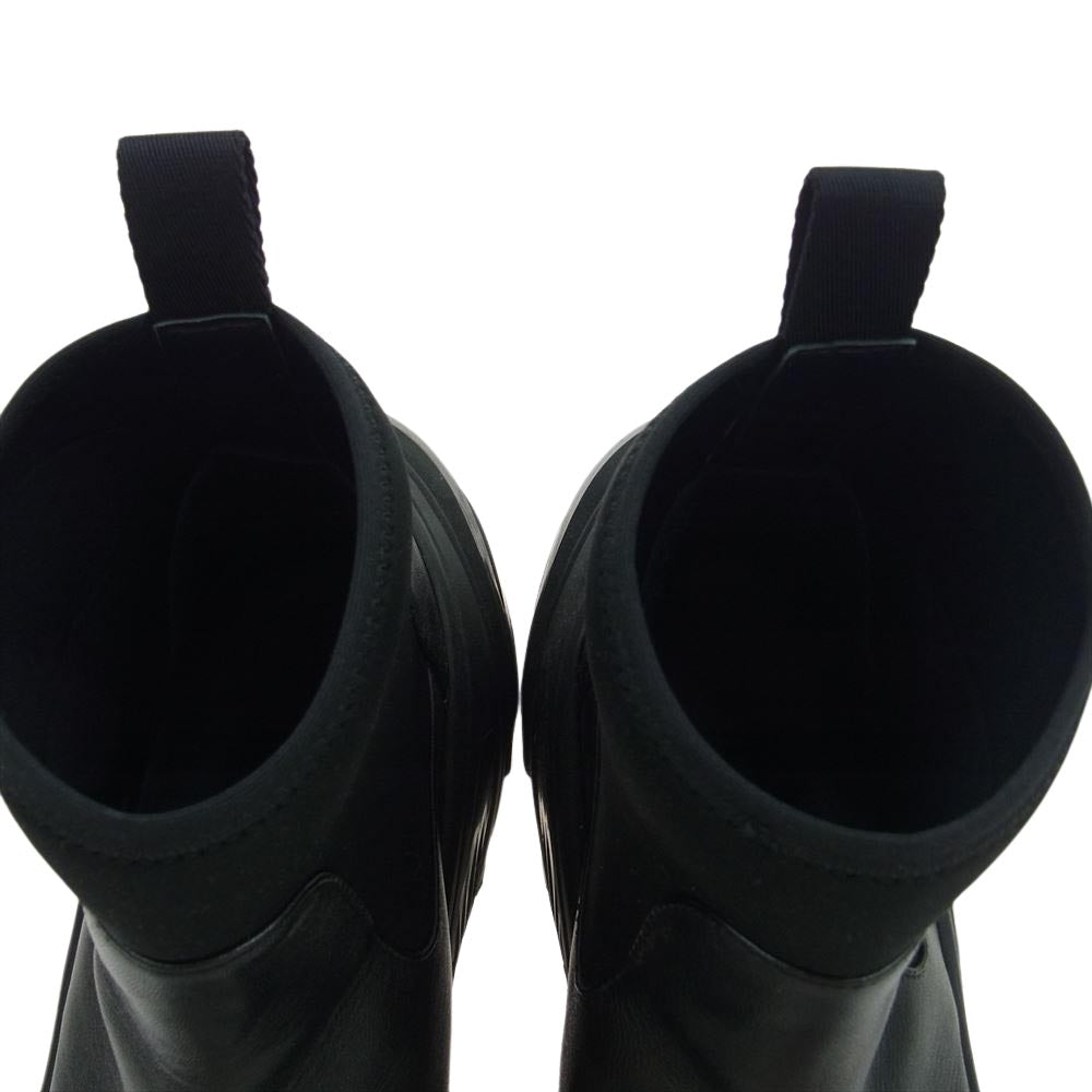 アリクス Chunky Chelsea Boots チャンキー チェルシーブーツ ブラック系 43インチ【中古】
