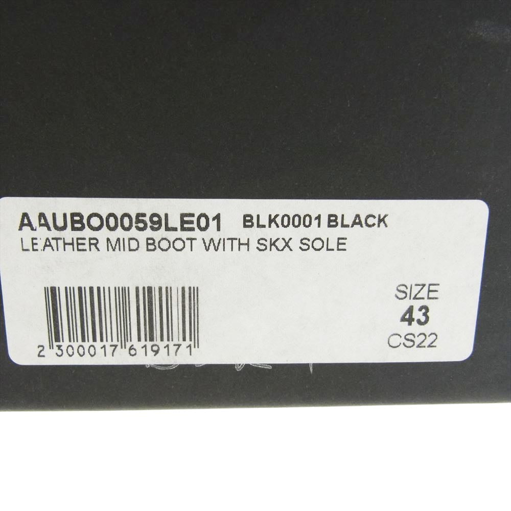 アリクス Chunky Chelsea Boots チャンキー チェルシーブーツ ブラック系 43インチ【中古】