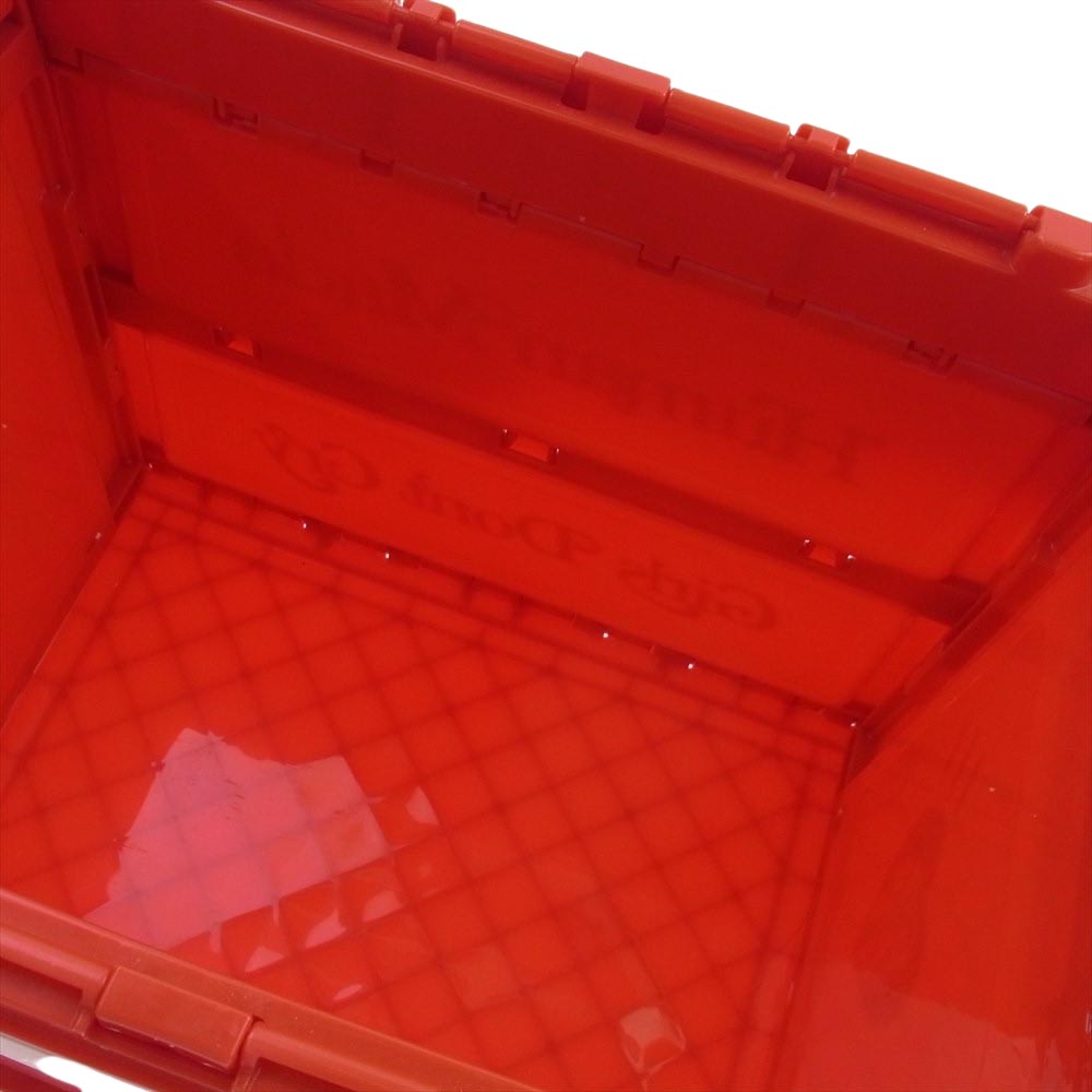 HUMAN MADE ヒューマンメイド Girls Don't Cry CONTAINER 20L ガールズドントクライ 折り畳み コンテナ レッド系【中古】