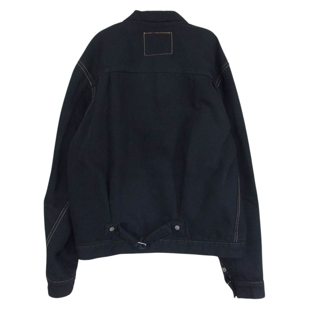 Levi's リーバイス 44506-0002 日本製 S506XX 大戦モデル復刻 1st ブラック デニムジャケット Gジャン デニムジャケット ブラック系 40【中古】