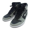 NIKE AIR JORDAN ナイキ ジョーダン 555088-035 1 High OG Shadow 2.0 AJ1 エアジョーダン1 ハイ スニーカー ブラック系 グレー系 ホワイト系 26.5cm【中古】