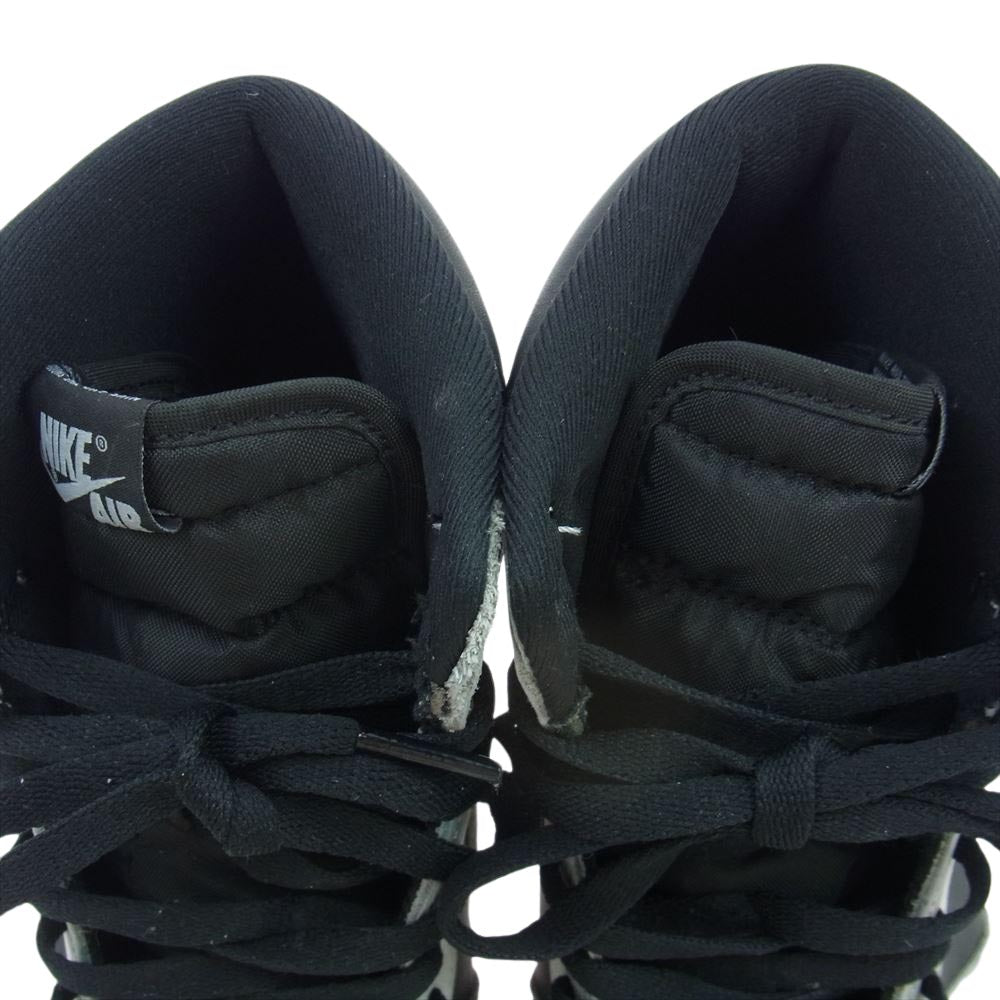 NIKE AIR JORDAN ナイキ ジョーダン 555088-035 1 High OG Shadow 2.0 AJ1 エアジョーダン1 ハイ スニーカー ブラック系 グレー系 ホワイト系 26.5cm【中古】