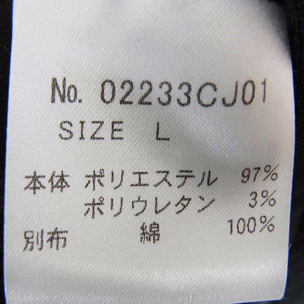 HYSTERIC GLAMOUR ヒステリックグラマー 23AW 02233CJ01 HYS SCRATCH スタンドカラー フリース ジャケット ブラック系 L【極上美品】【中古】