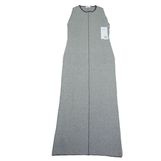 フレイアイディー 23SS FWNO232038 2023年春夏 タグ付き Iライン ノースリーブ リブ ニット ワンピース グレー系 OS【新古品】【未使用】【中古】