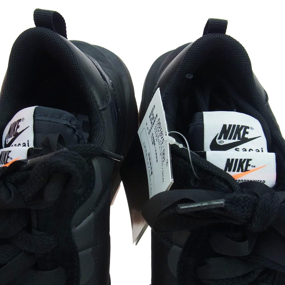 NIKE ナイキ DD1875-001  × sacai VaporWaffle Black Gum サカイ ヴェイパーワッフル スニーカー ブラック系 26cm【新古品】【未使用】【中古】