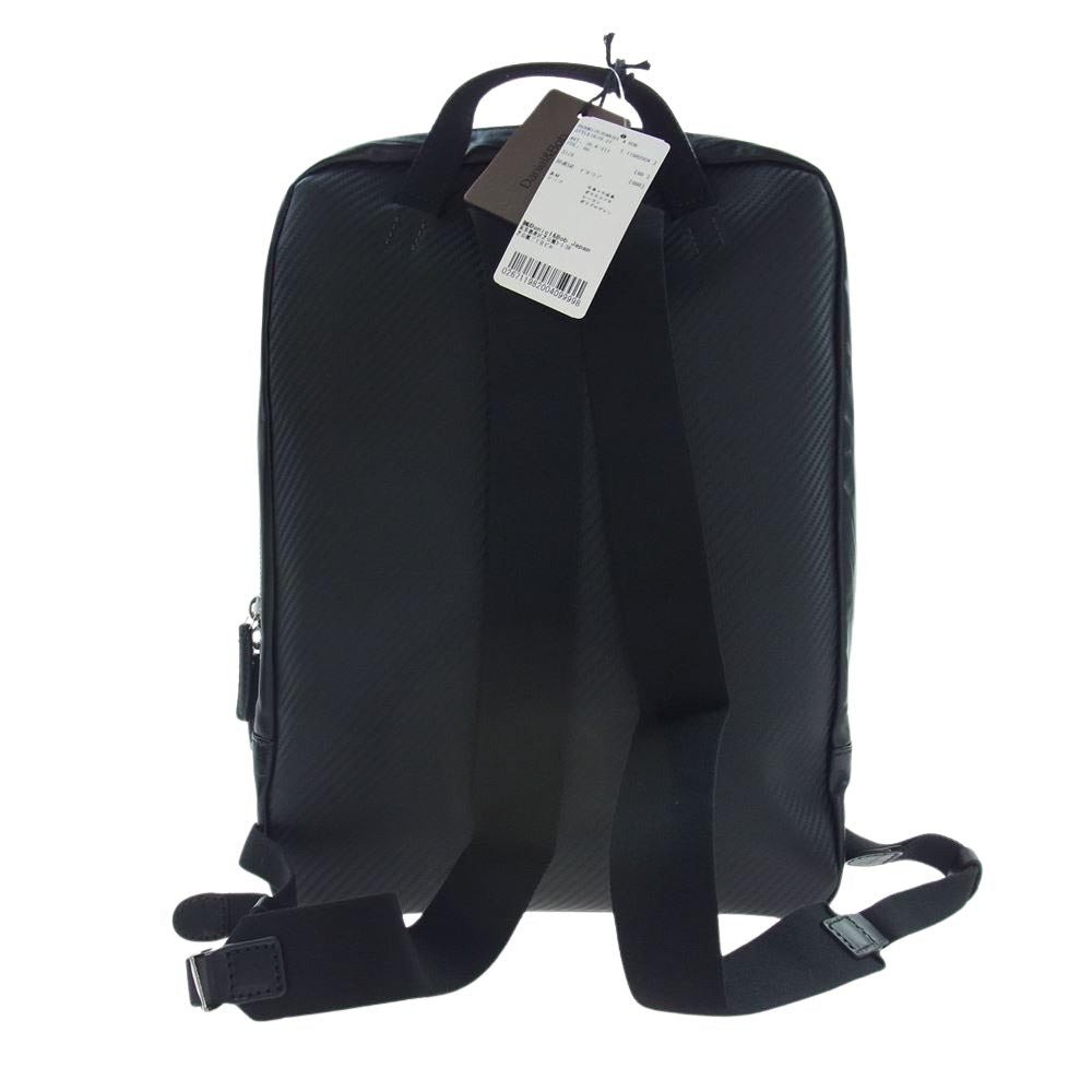 Daniel & Bob ダニエルアンドボブ U578-27 ZZ BACKPACK.27 ジージーバックパック ハンドシュリンクレザー リュック ブラック系【新古品】【未使用】【中古】
