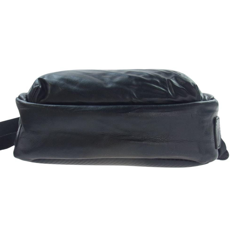 Daniel & Bob ダニエルアンドボブ U578-27 ZZ BACKPACK.27 ジージーバックパック ハンドシュリンクレザー リュック ブラック系【新古品】【未使用】【中古】