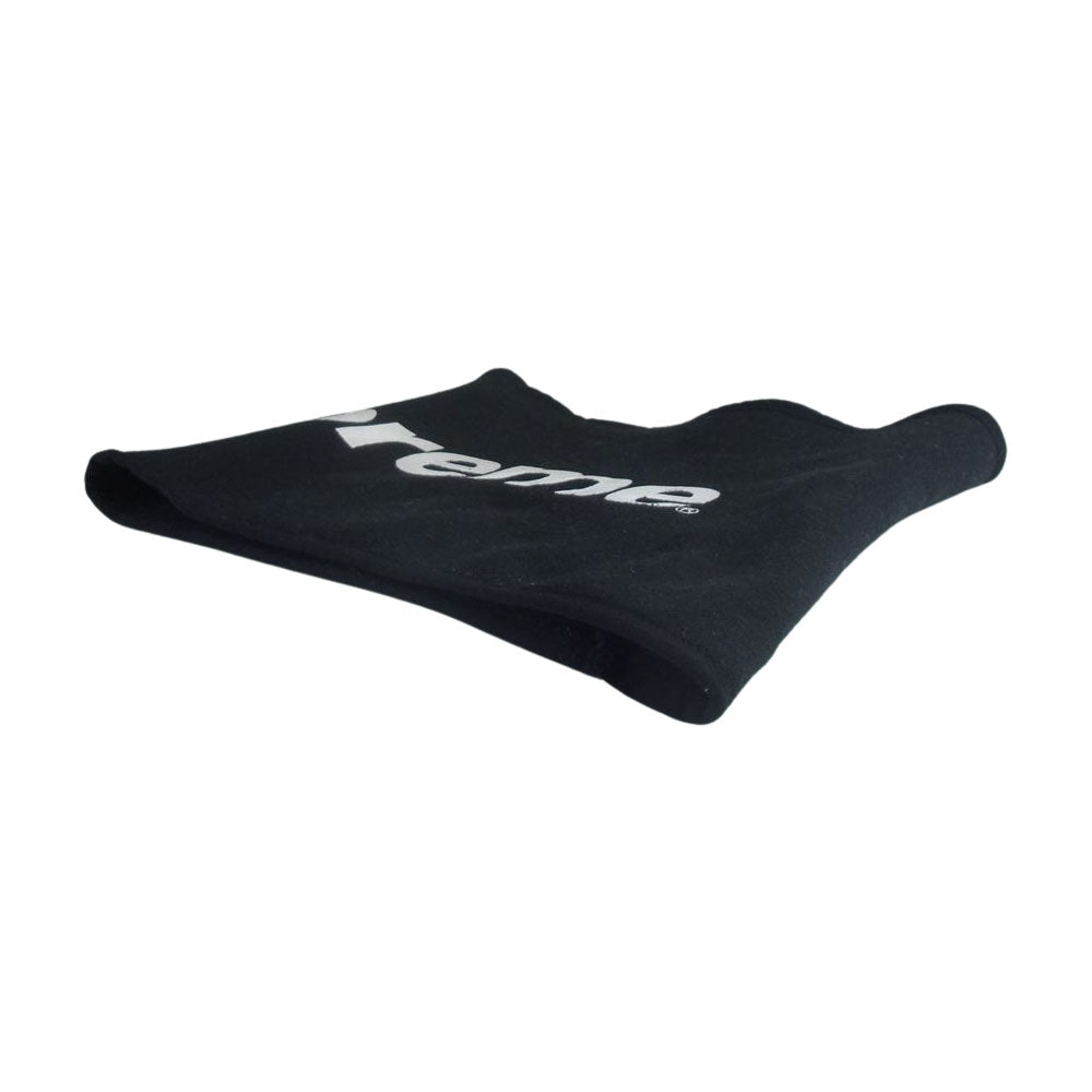 Supreme シュプリーム 15AW Fleece Neck Gaiter ロゴ フリース ネックウォーマー ブラック系【中古】