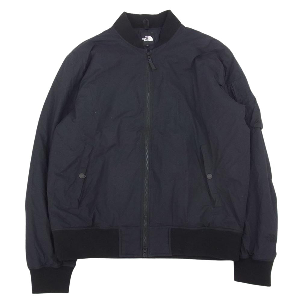 THE NORTH FACE ノースフェイス NY81862 TRANSIT BOMBER JACKET トランジット ボンバー ジャケット ブラック系 XL【中古】