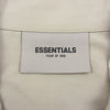 FEAR OF GOD フィアオブゴッド × ESSENTIALS エッセンシャルズ FOG SOUVENIR JACKET ロゴ プリント コーチ ジャケット ベージュ系 S【美品】【中古】