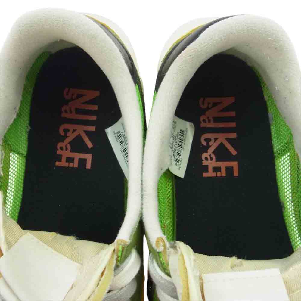 NIKE ナイキ BV0073-300 × sacai サカイ LDV Waffle Green LDV ワッフル グリーン スニーカー マルチカラー系 27.5cm【中古】