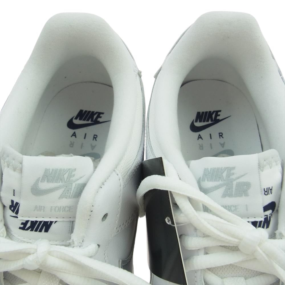 NIKE ナイキ CI0919-119 WMNS Air Force1 AF1 Shadow White/Metalic Silver ウィメンズ エアフォースワン シャドウ スニーカー ホワイト系 28cm【美品】【中古】
