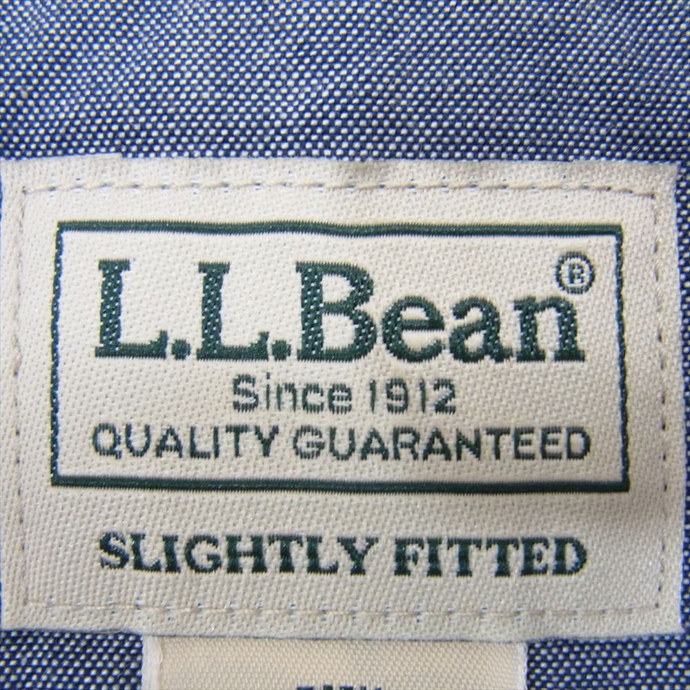 L.L.Bean エルエルビーン 298234 コットン チェック 中綿 ジャケット ネイビー系 M【中古】