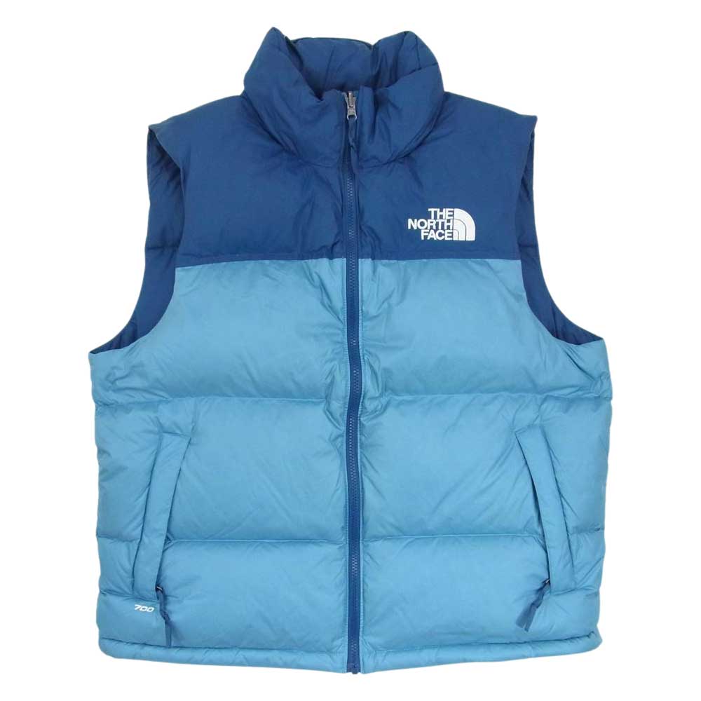 THE NORTH FACE ノースフェイス NF0A3JQQ 1996 RETRO NUPTSE VEST レトロ ヌプシ ダウン ベスト ブルー系 L【中古】