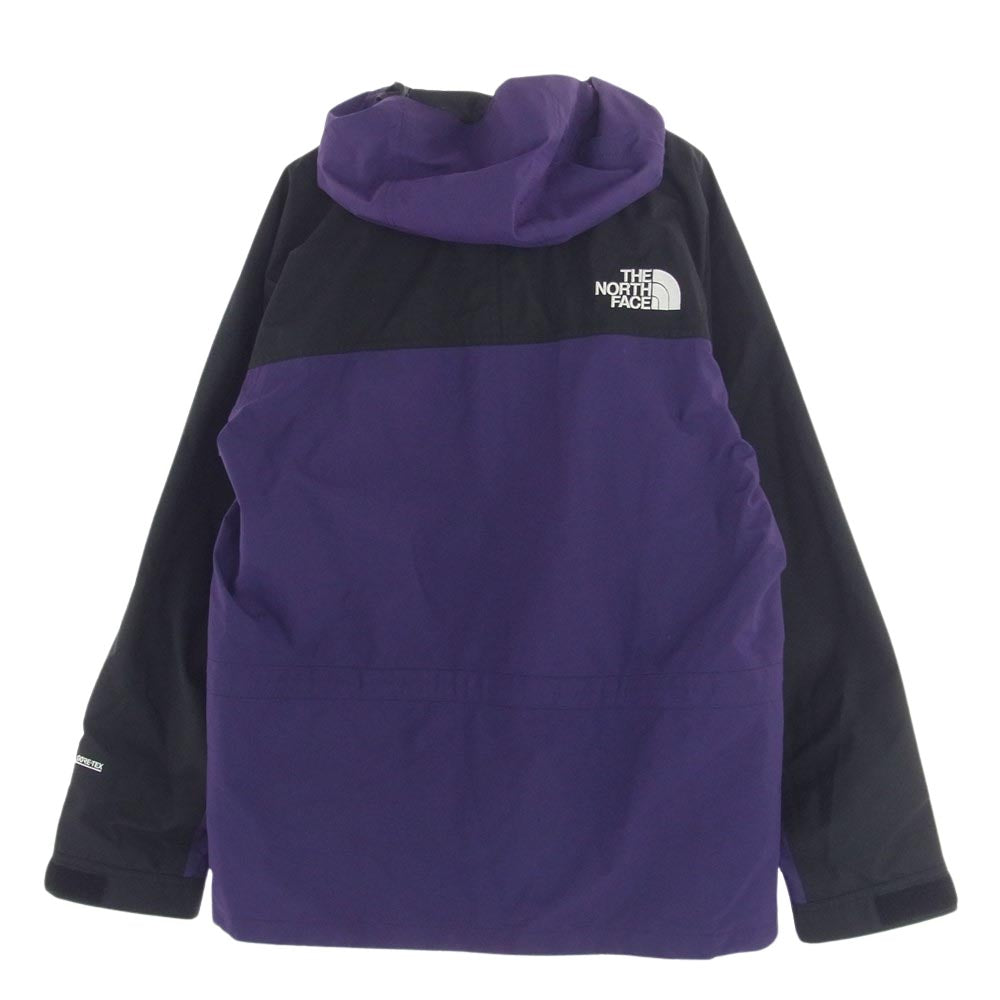 THE NORTH FACE ノースフェイス NP11834 Mountain Light Jacket GORE-TEX マウンテンライト ジャケット ゴアテックス ディープパワーパープル パープル系 ブラック系 XL【中古】