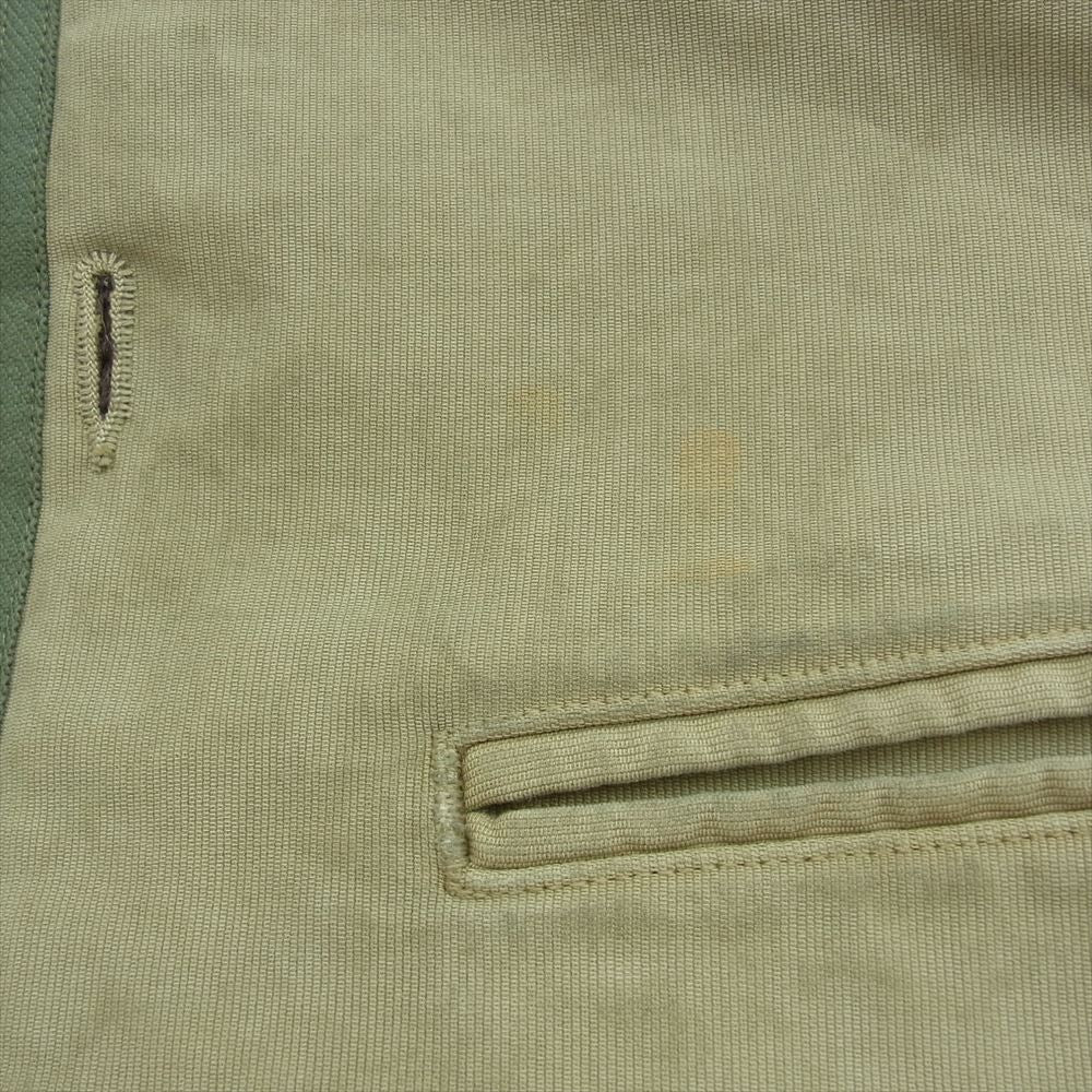 VISVIM ビズビム 23SS 0523905013001 CONTRARY DEPT LINER VEST コントラリー デプト ライナー リバーシブル ボア ベスト オリーブ系 2【美品】【中古】