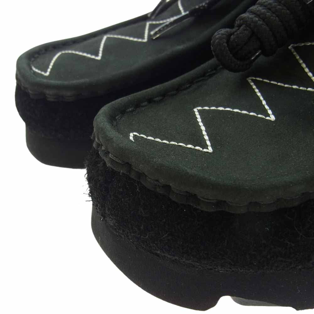 NEIGHBORHOOD ネイバーフッド 26166768 × Clarks Wallabee BT GTX Black クラークス ワラビー BT GTX ブラック シューズ ブラック系 us7.5【新古品】【未使用】【中古】