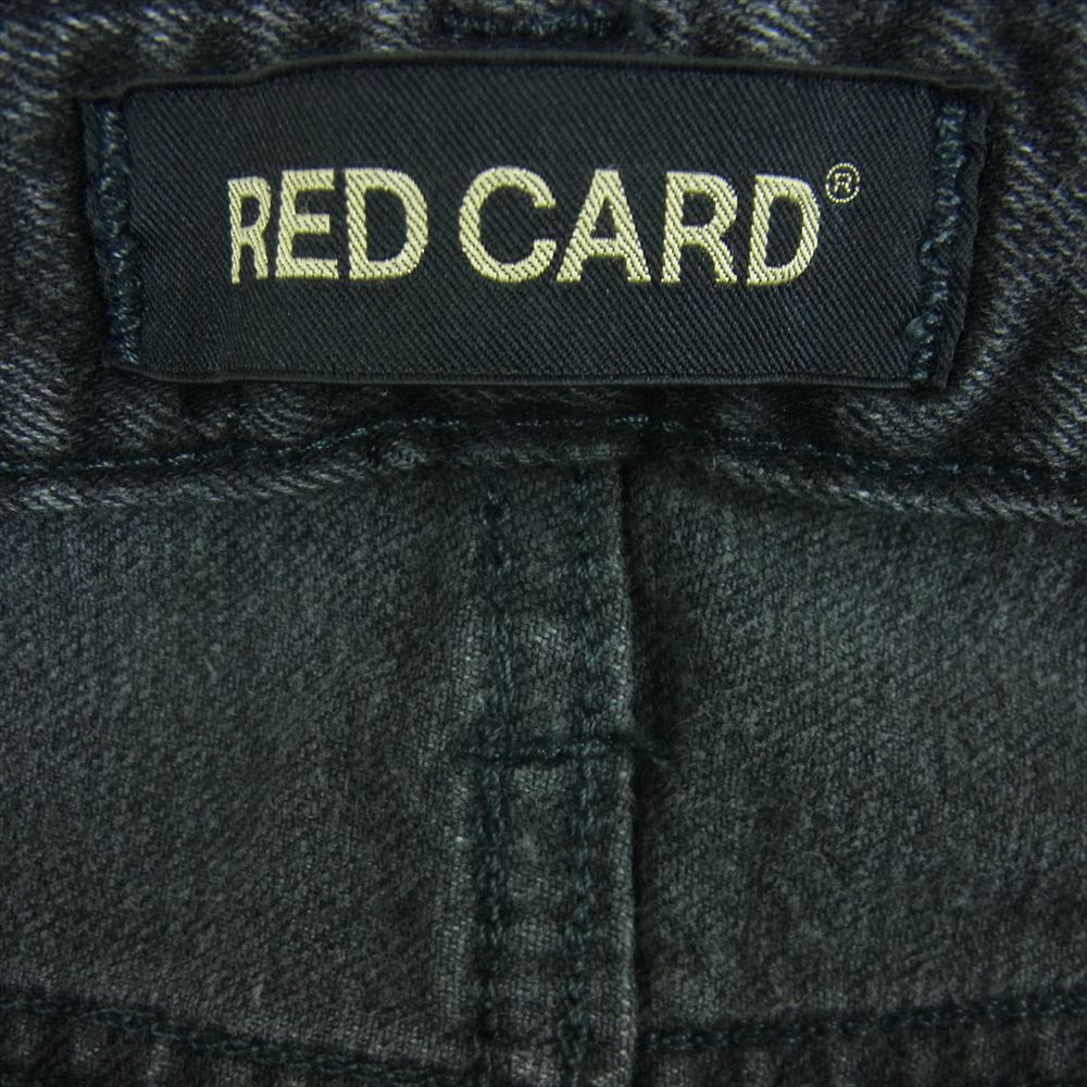 レッドカード 88880 Brother ブラザー ウォッシュド ストレッチ デニム パンツ 日本製 グレー系 29【中古】