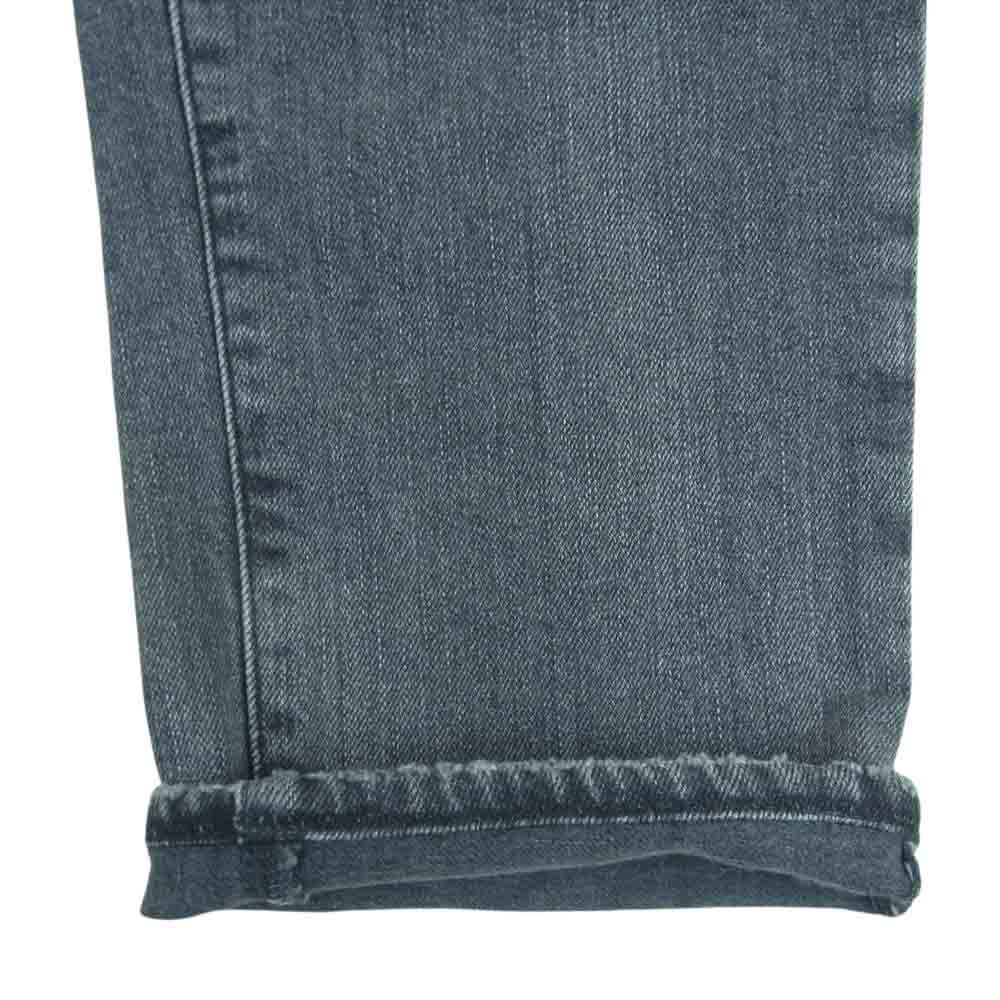 レッドカード Rhythm リズム スリム ストレート テーパード デニム パンツ 日本製 グレー系 30【中古】