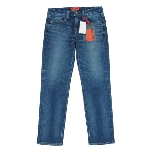 レッドカード 12880 Brother Tapered ブラザー ウォッシュ ユーズド加工 テーパード ストレート デニム パンツ インディゴブルー系 29【美品】【中古】