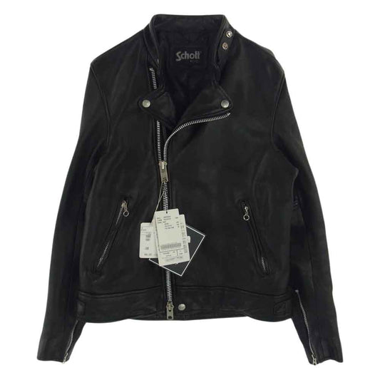 schott ショット 3181058 FREAK'S STORE フリークスストア 別注 シープスキン ダブル ライダース ジャケット ブラック系 S【極上美品】【中古】