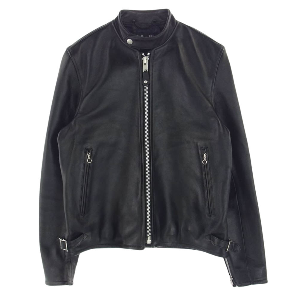 schott ショット 3111052 70s SINGLE RIDERS シープスキン シングル ライダース ジャケット ブラック系 M【新古品】【未使用】【中古】