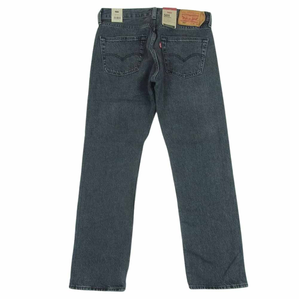 Levi's リーバイス 5013370 501 ORIGINAL FIT 加工 ブラック デニム パンツ ジーンズ エジプト製 グレー系 W30 L30【新古品】【未使用】【中古】