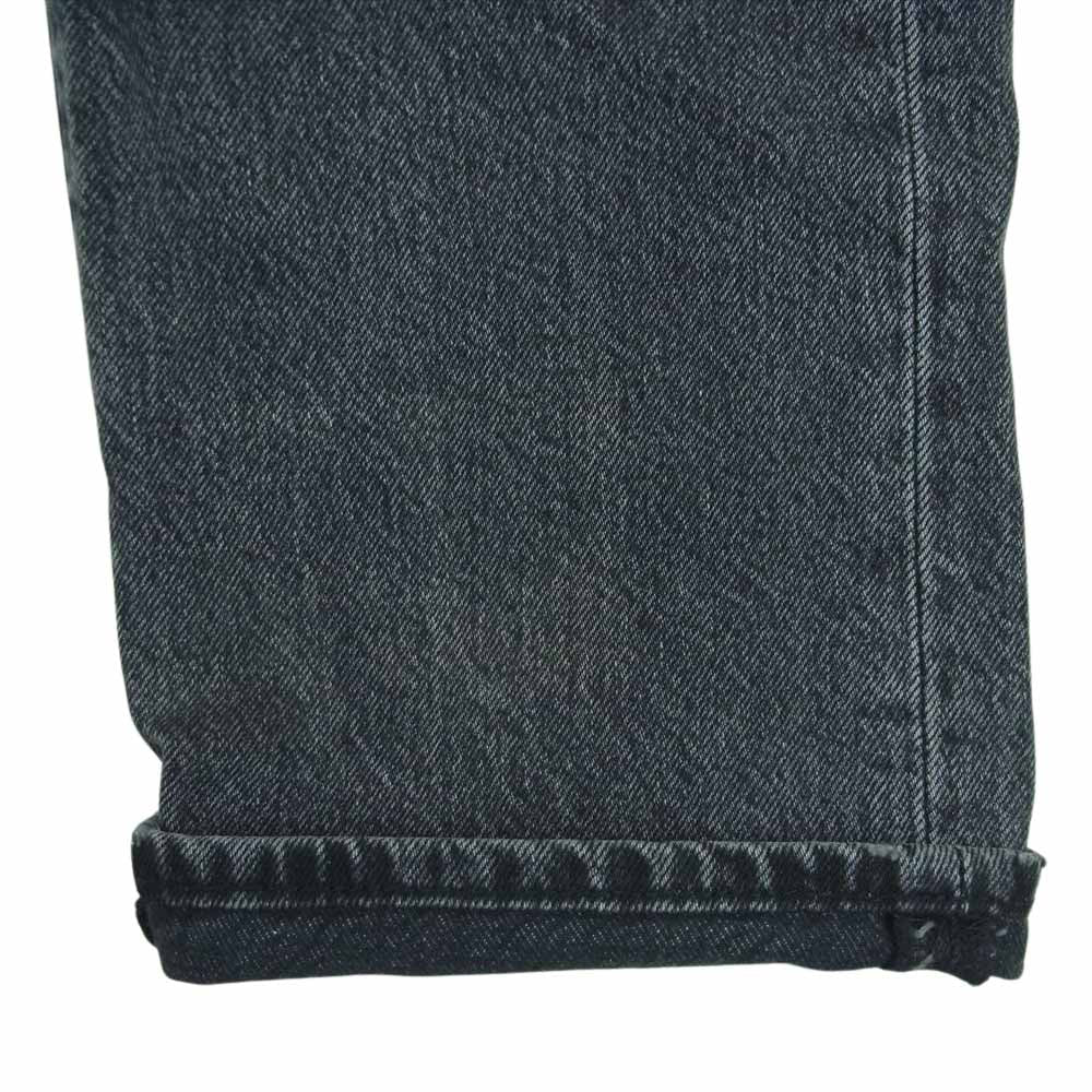 Levi's リーバイス 5013370 501 ORIGINAL FIT 加工 ブラック デニム パンツ ジーンズ エジプト製 グレー系 W30 L30【新古品】【未使用】【中古】