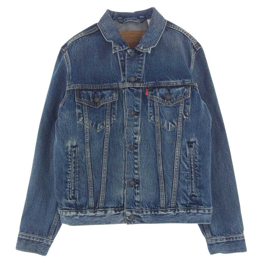 Levi's リーバイス PC9-72334-0574 PREMIUM TRUCKER JACKET ユーズド加工 デニム トラッカー ジャケット インディゴブルー系 S【中古】