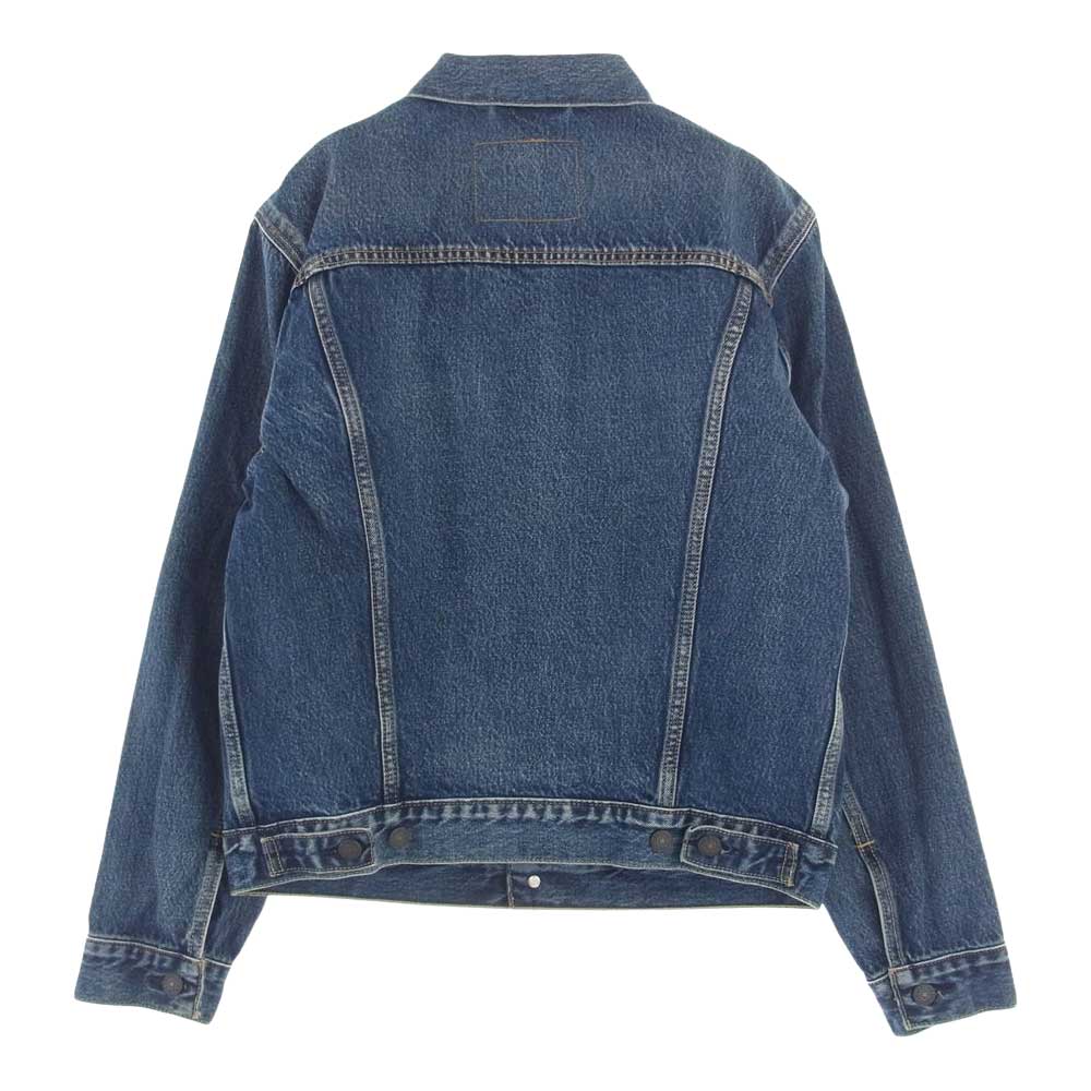Levi's リーバイス PC9-72334-0574 PREMIUM TRUCKER JACKET ユーズド加工 デニム トラッカー ジャケット インディゴブルー系 S【中古】
