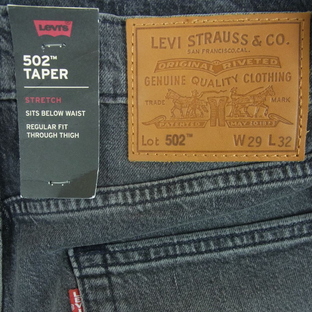 Levi's リーバイス 29507-0995 502 TAPER BERRY BERRY レギュラー テーパード ストレート デニム パンツ W29 L32【新古品】【未使用】【中古】