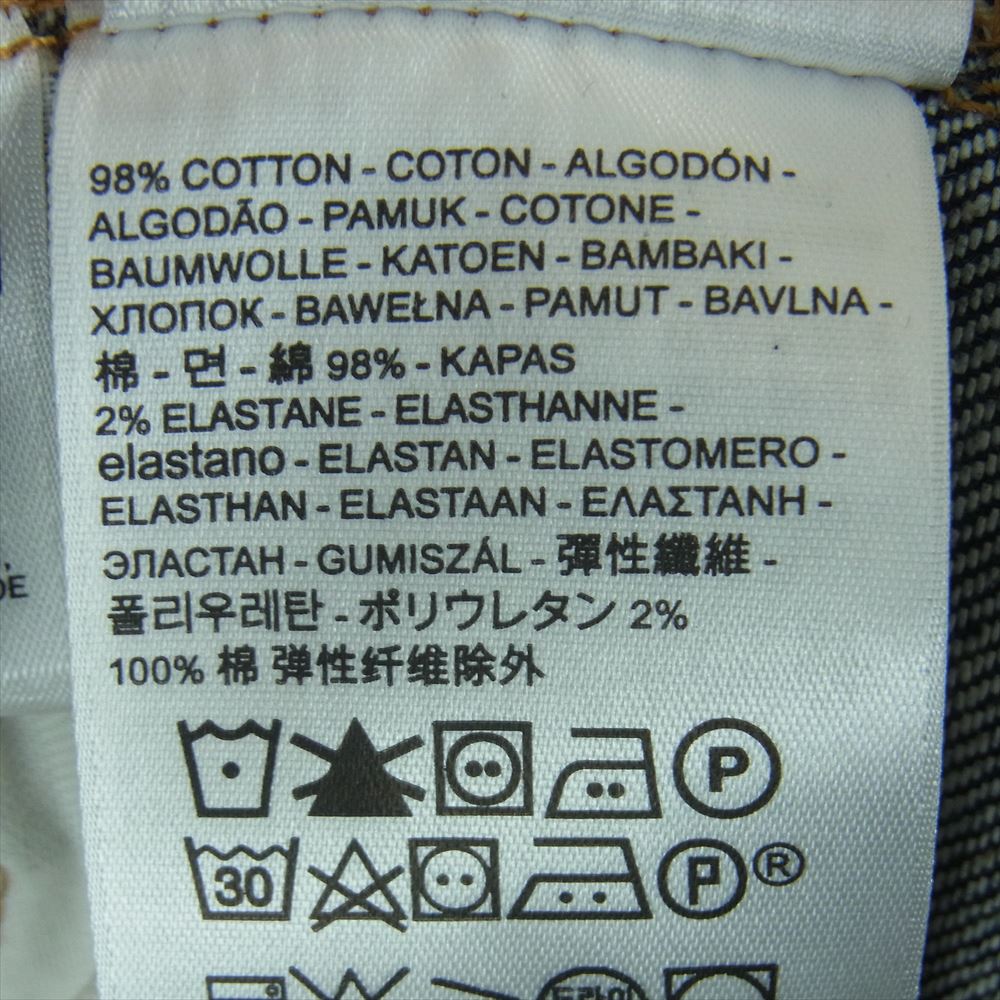 Levi's リーバイス PC9-56497-0084 MADE&CRAFTED 511 CRISP デニム パンツ ジーンズ インディゴブルー系 W30 L32【美品】【中古】