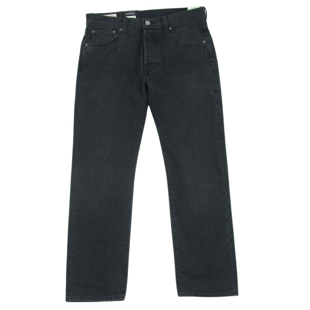 Levi's リーバイス A67380000 FOR EDIFICE 501 ブラック デニム パンツ ジーンズ ブラック系 W30 L28【新古品】【未使用】【中古】