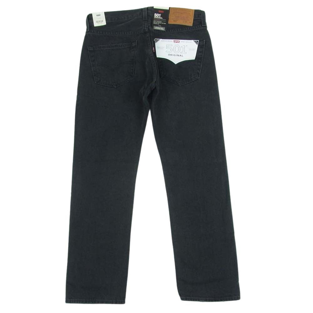 Levi's リーバイス A67380000 FOR EDIFICE 501 ブラック デニム パンツ ジーンズ ブラック系 W30 L28【新古品】【未使用】【中古】