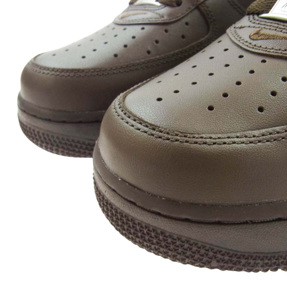 Supreme シュプリーム 23AW CU9225-200 × Nike Air Force 1 Low Baroque Brown ナイキ エアフォース1 ロー バロックブラウン スニーカー ブラウン系 27.5cm【新古品】【未使用】【中古】