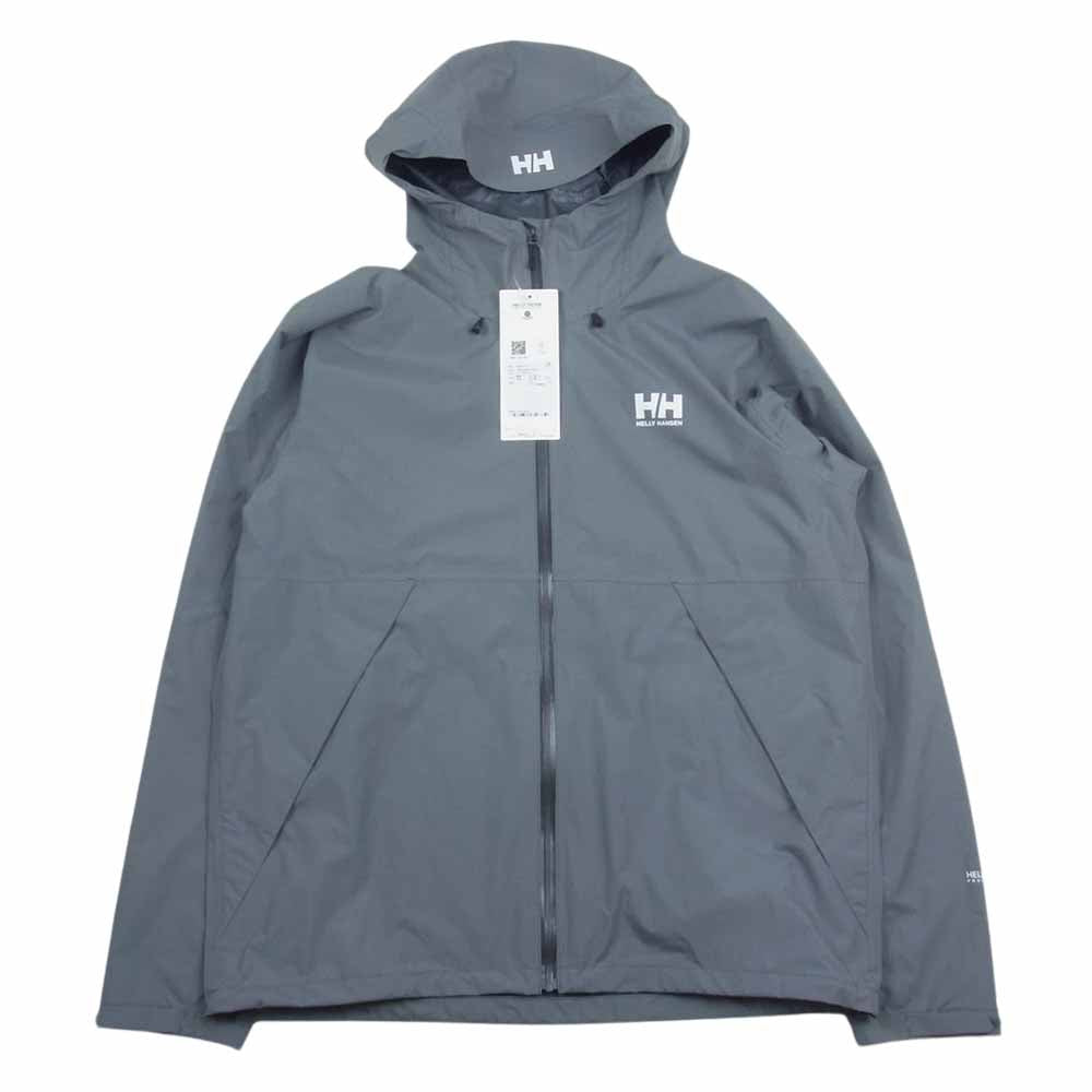ヘリーハンセン Raine Light Jacket レイネ ライト ジャケット グレー系 L【極上美品】【中古】