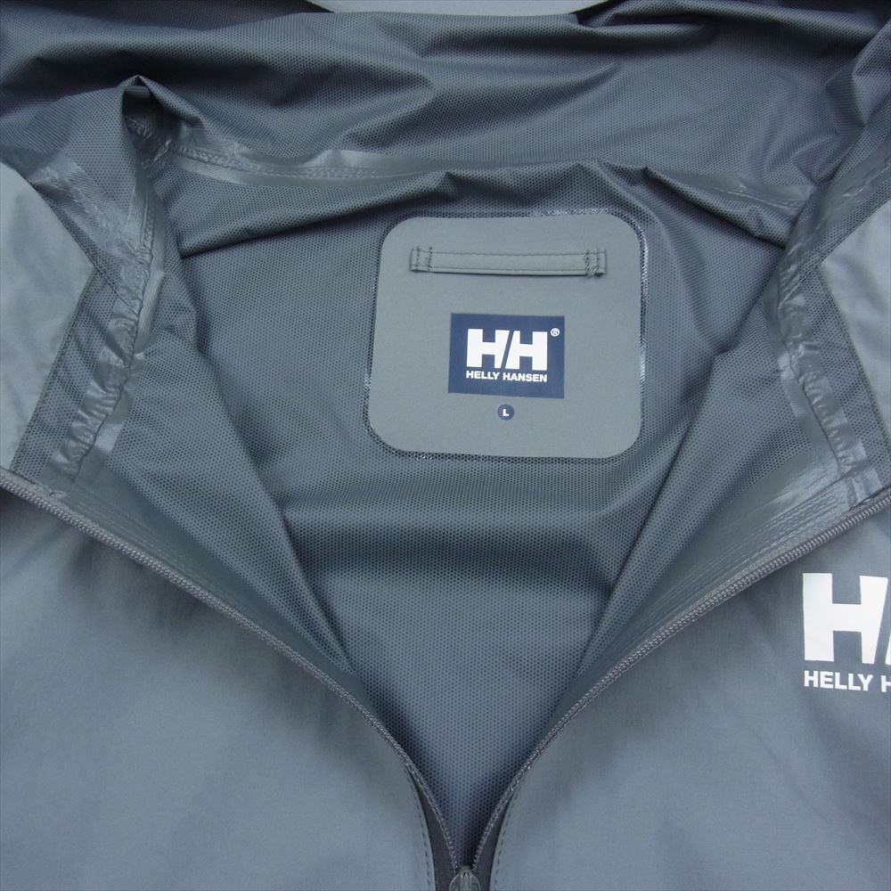 ヘリーハンセン Raine Light Jacket レイネ ライト ジャケット グレー系 L【極上美品】【中古】