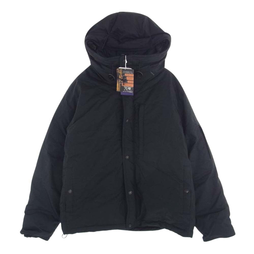 THE NORTH FACE ノースフェイス ND22656N PURPLE LABEL Lightweight Twill パープルレーベル ライトウェイト ツイル マウンテン ショート ダウン パーカ ジャケット ブラック系 M【極上美品】【中古】