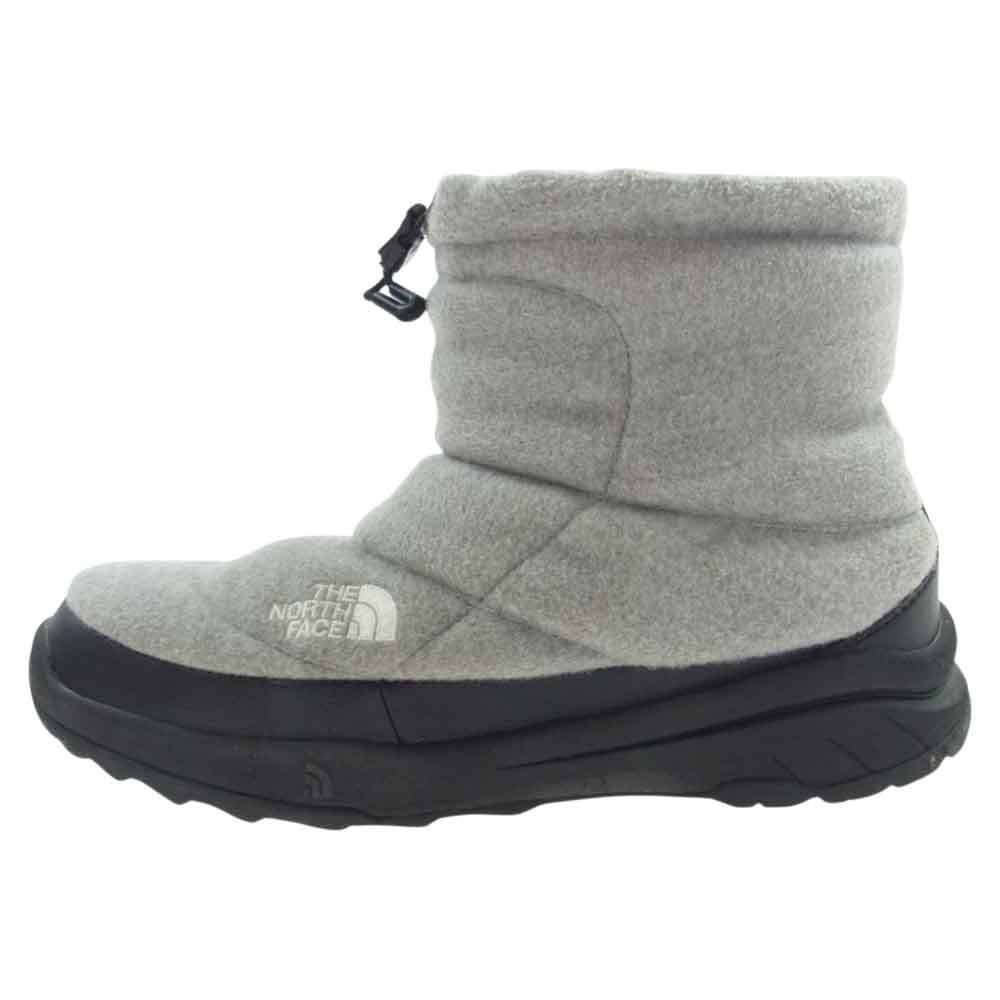 THE NORTH FACE ノースフェイス NF51787 NUPTSE BOOTIE WOOL IIISHORT ヌプシブーティー ウール ショートブーツ グレー系 ブラック系 27cm【中古】