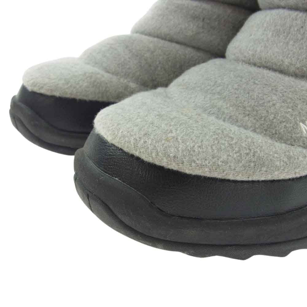 THE NORTH FACE ノースフェイス NF51787 NUPTSE BOOTIE WOOL IIISHORT ヌプシブーティー ウール ショートブーツ グレー系 ブラック系 27cm【中古】