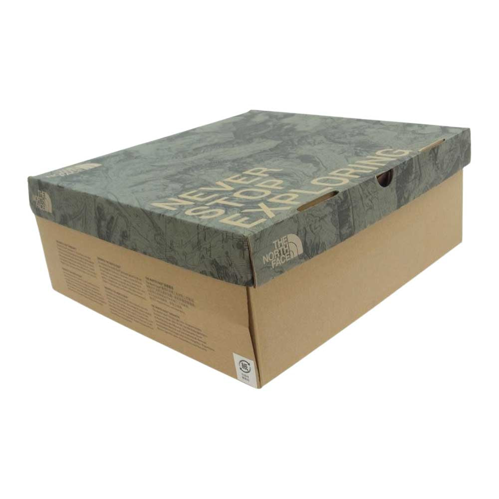 THE NORTH FACE ノースフェイス NF51787 NUPTSE BOOTIE WOOL IIISHORT ヌプシブーティー ウール ショートブーツ グレー系 ブラック系 27cm【中古】