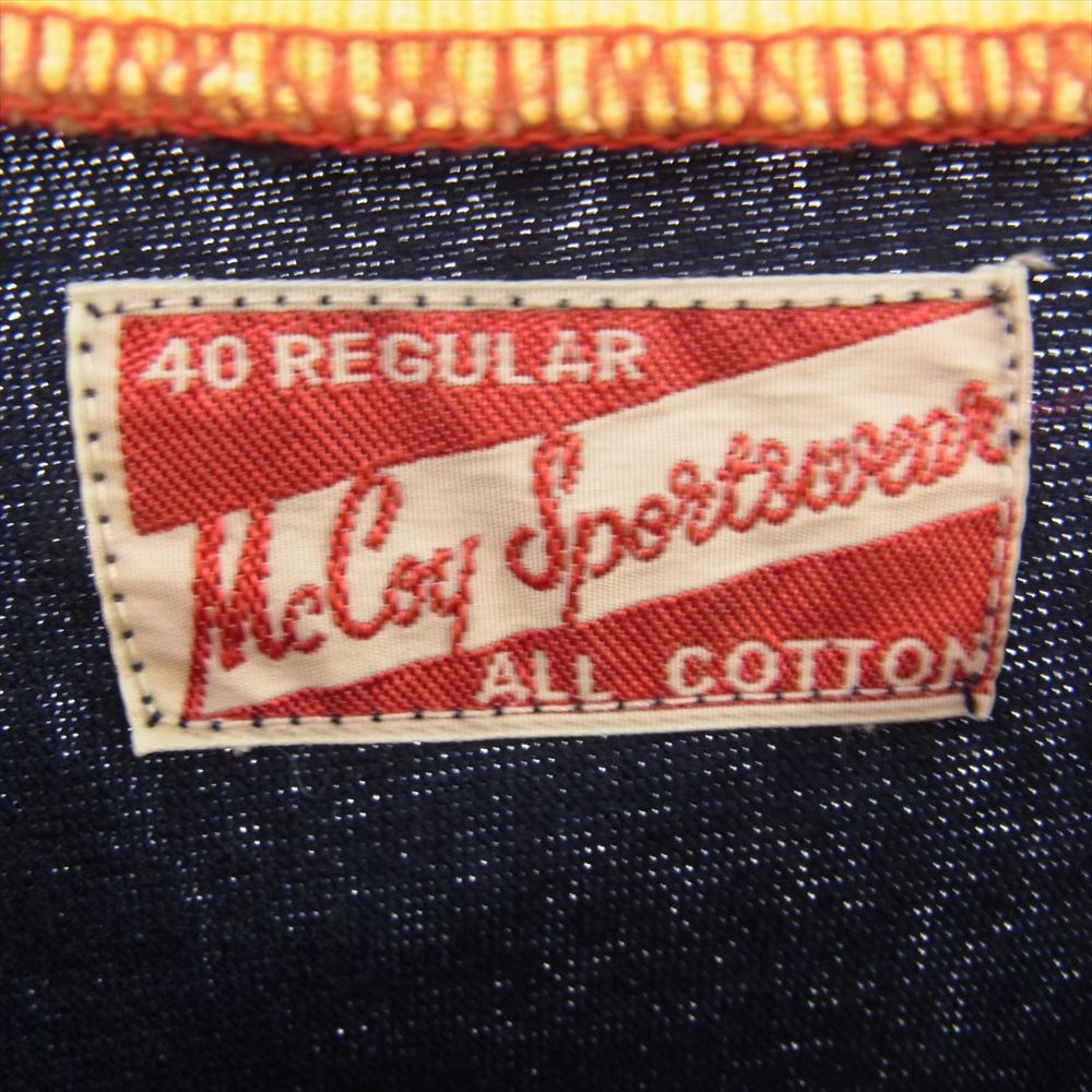 The REAL McCOY'S ザリアルマッコイズ MULTI TONE FOOTBALL TEE フットボール Tシャツ ワインレッド系 40【中古】