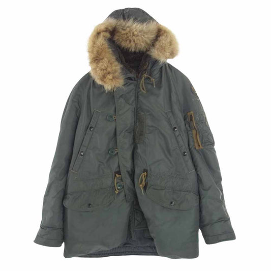 TOY'S McCOY トイズマッコイ N-3B TEST SAMPLE テスト サンプル ミリタリー フライト ジャケット カーキ系 S【中古】