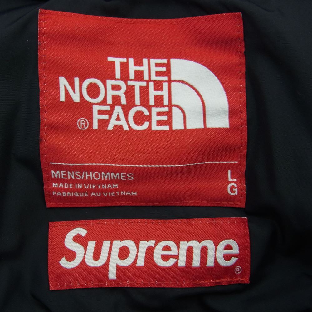 Supreme シュプリーム 21SS × The North Face Studded Nuptse Jacket ノースフェイス スタッズ ヌプシ ダウン ジャケット ブラック系 L【中古】