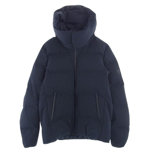 DESCENTE デサント DAMUGK31UX ギャランティカード付 MIZUSAWA DOWN JACKET ANCHOR 水沢ダウン アンカー ダウン ジャケット ネイビー系 L【中古】