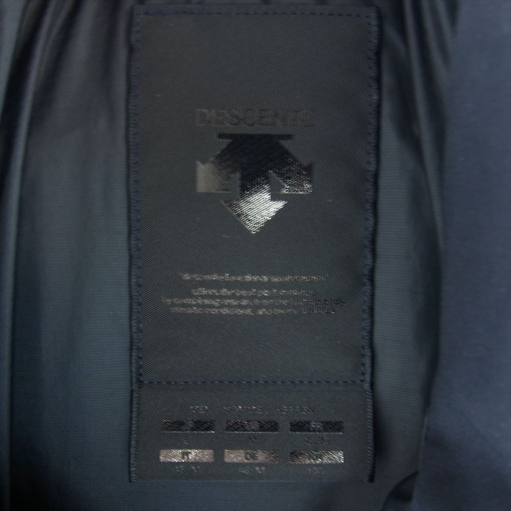 DESCENTE デサント DAMUGK31UX ギャランティカード付 MIZUSAWA DOWN JACKET ANCHOR 水沢ダウン アンカー ダウン ジャケット ネイビー系 L【中古】